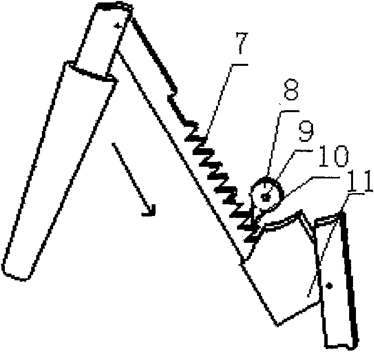 Rapid measurement device of speed of automobile engine