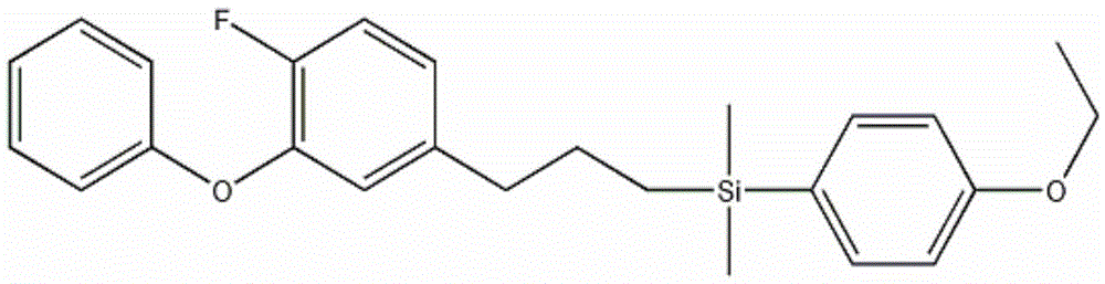 Synergistic insecticidal composition containing etoxazole and silafluofen, and application thereof