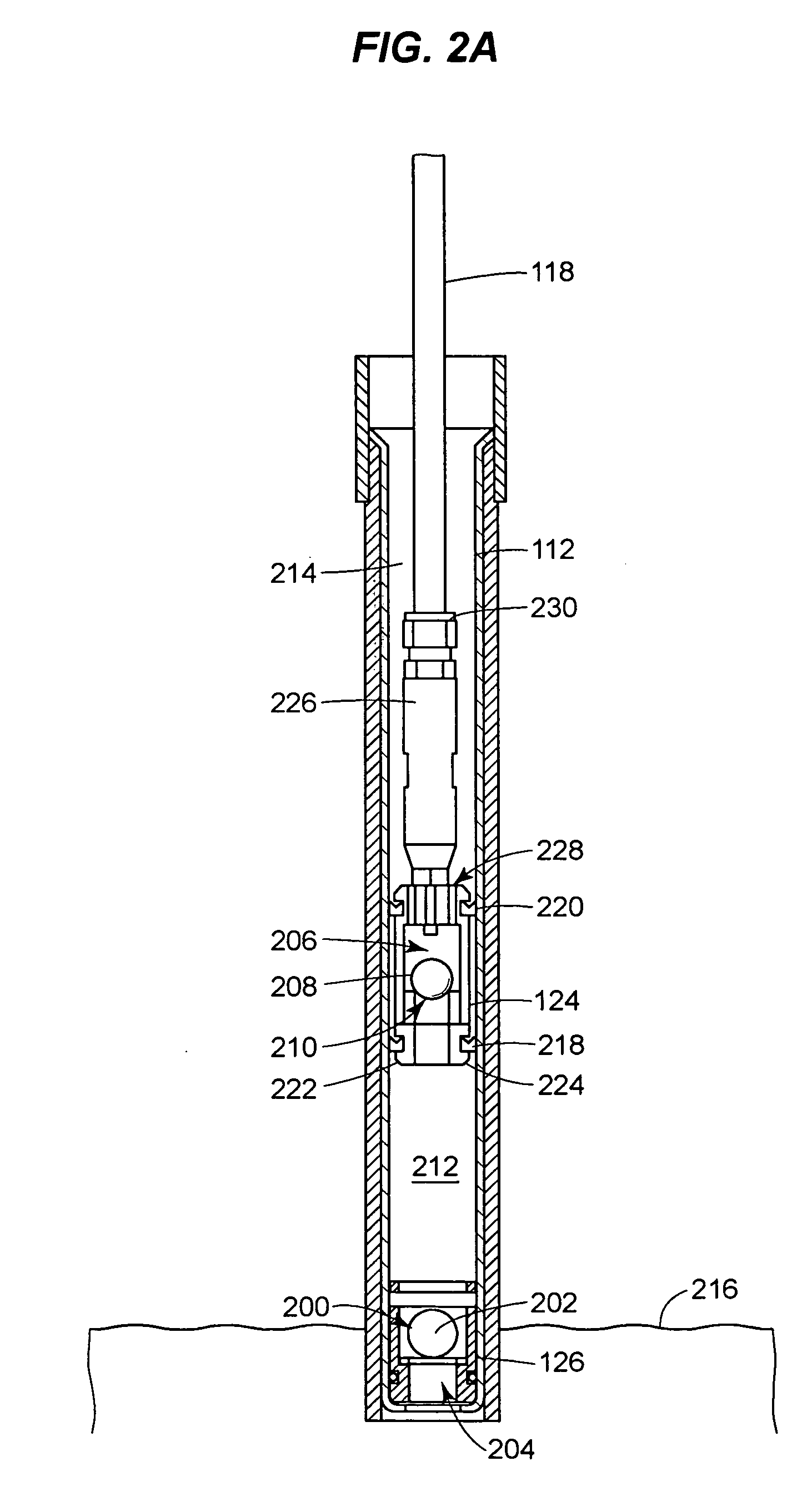 Drive piston and foot valve seat