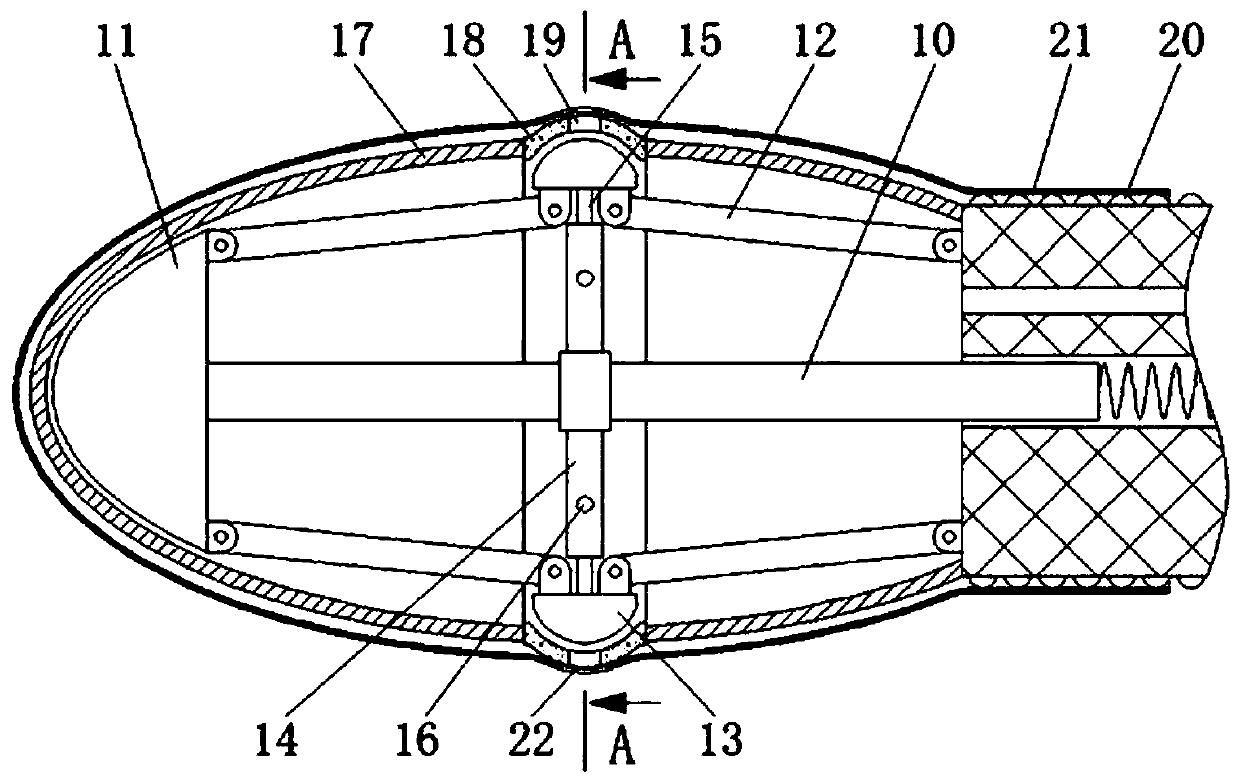 Cleaning device for urinary anorectal surgical nursing