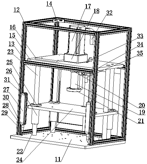 Electrical heating perforating device for aluminum foil composite film