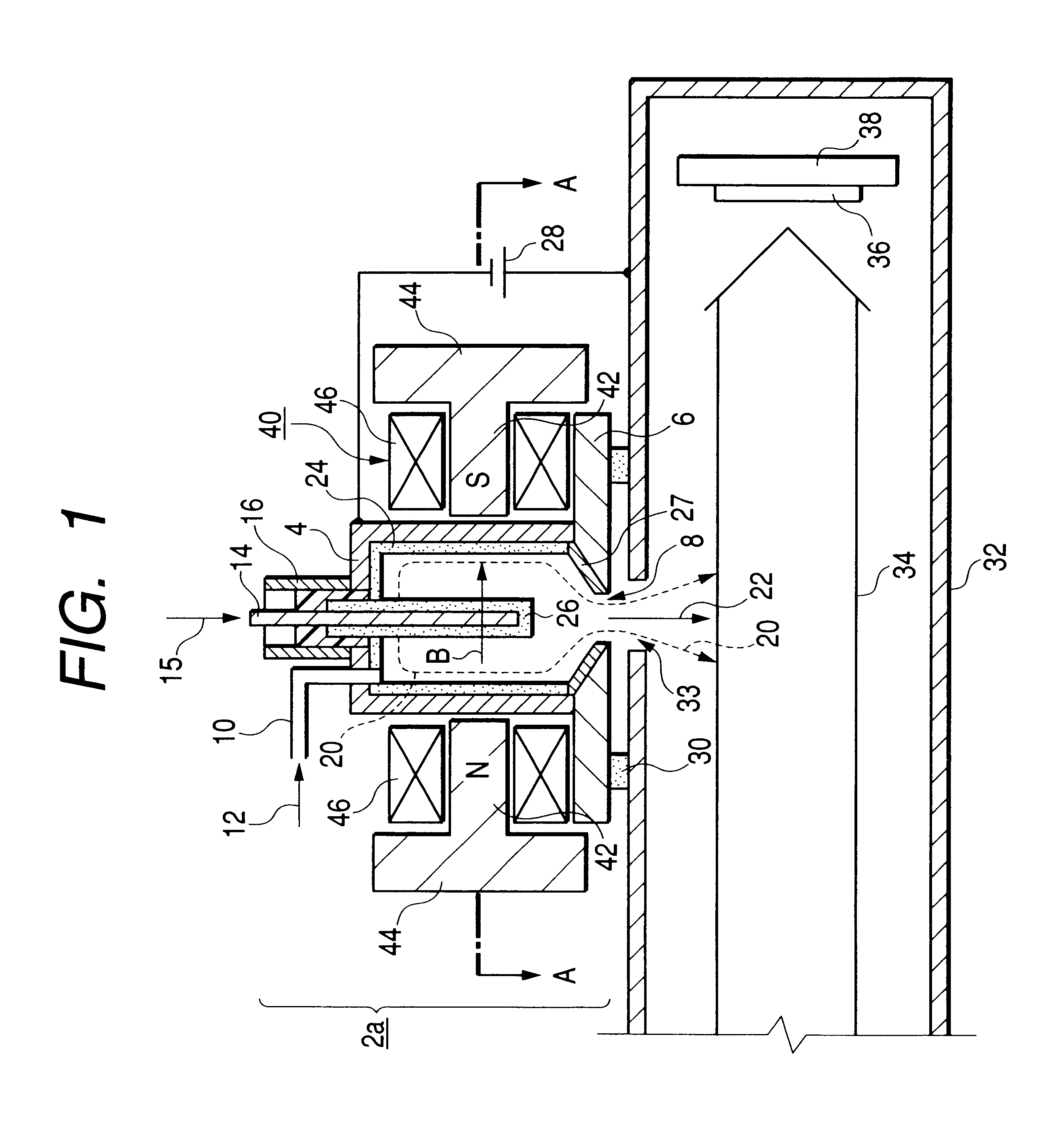 Plasma source ion implanting apparatus using the same