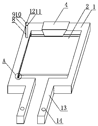 Adjustment base for clamping PCB