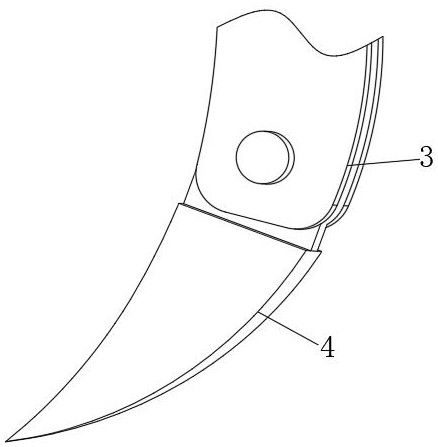 Lotus claw for grabbing waste steel