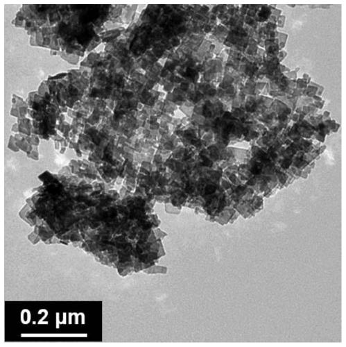 Visible light response type platinum/black phosphorus/ oxygen-deficient bismuth tungstate composite material and preparation method and application thereof