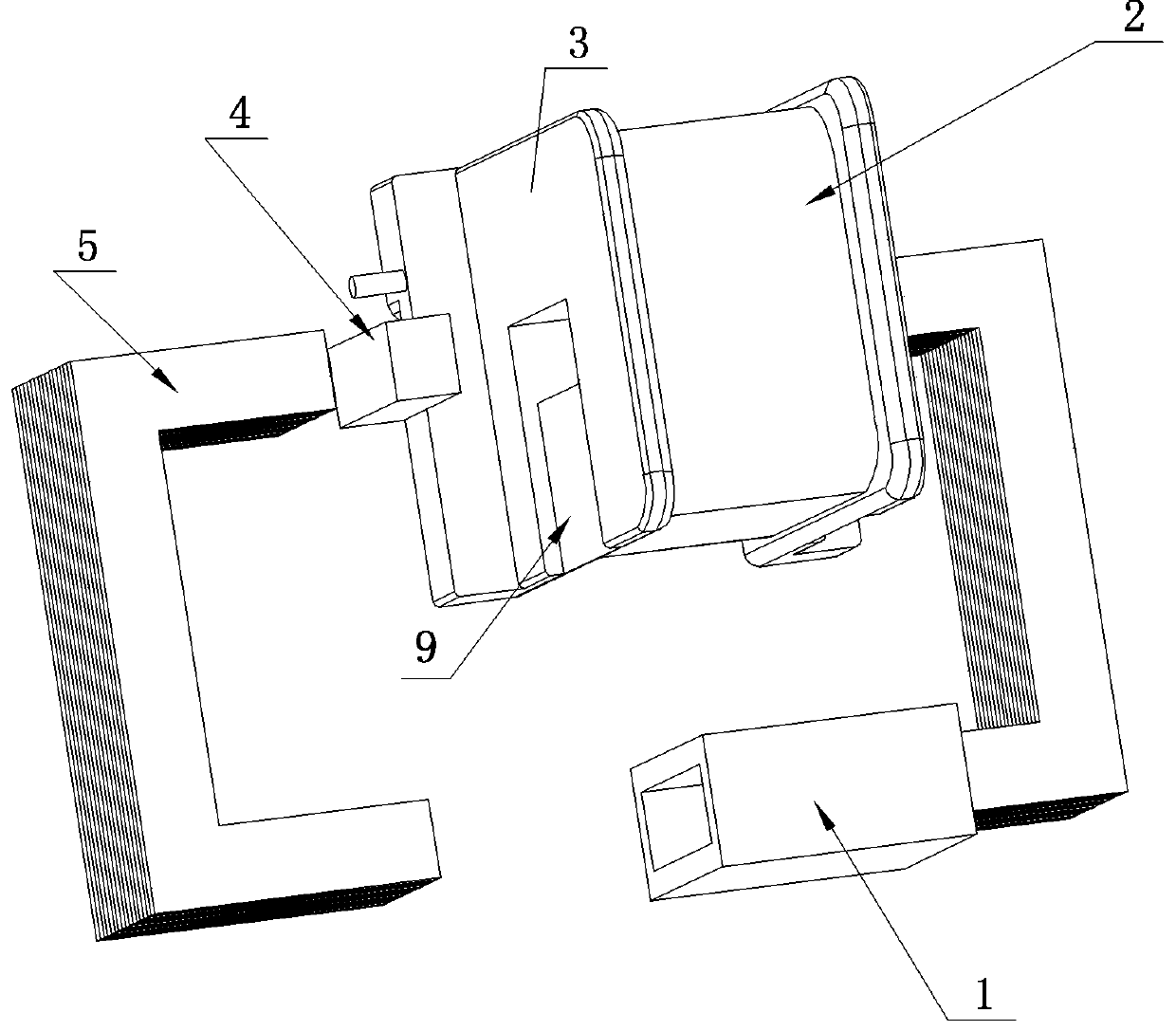 A Measuring Structure of Iron Core Current Transformer with Air Gap