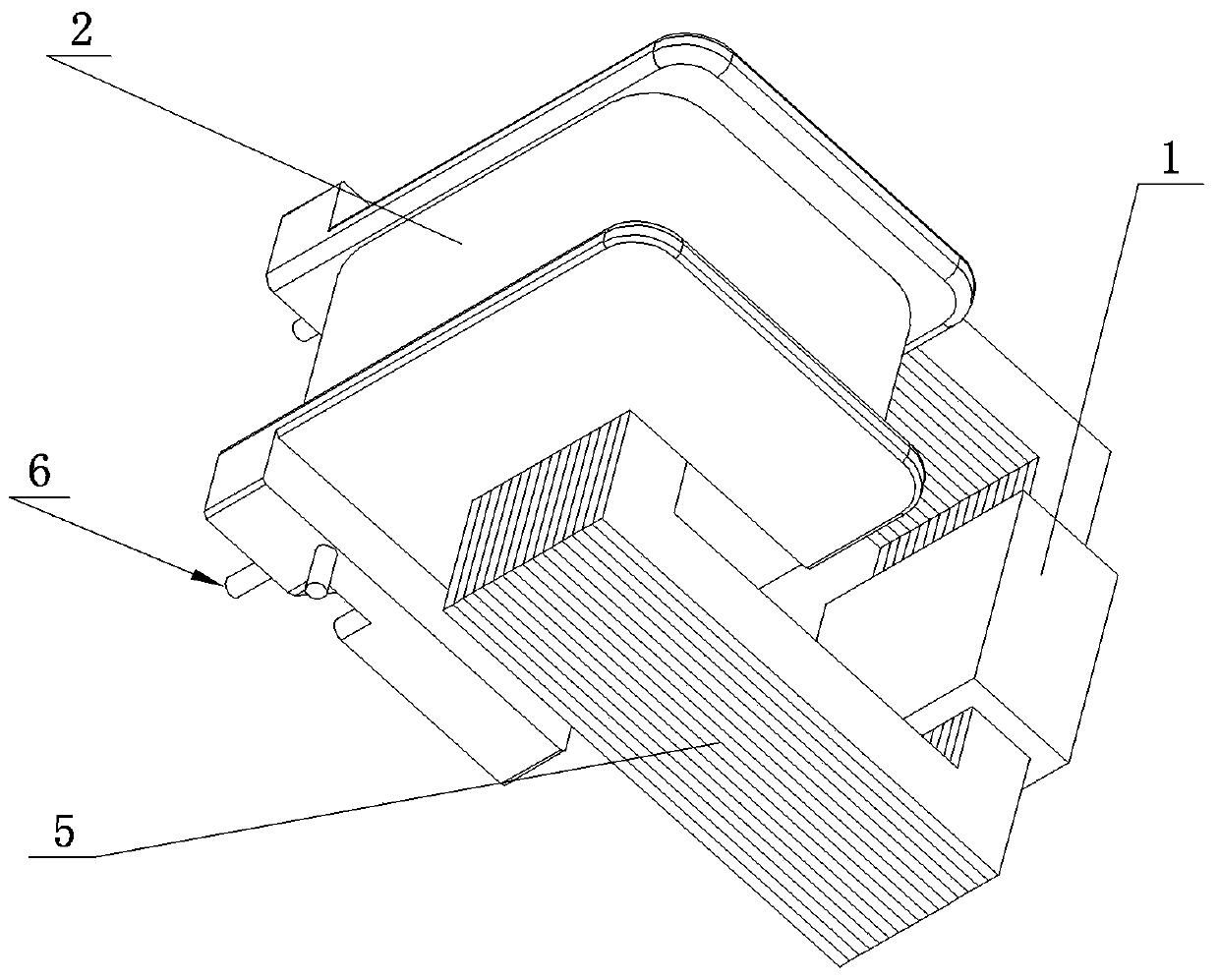 A Measuring Structure of Iron Core Current Transformer with Air Gap