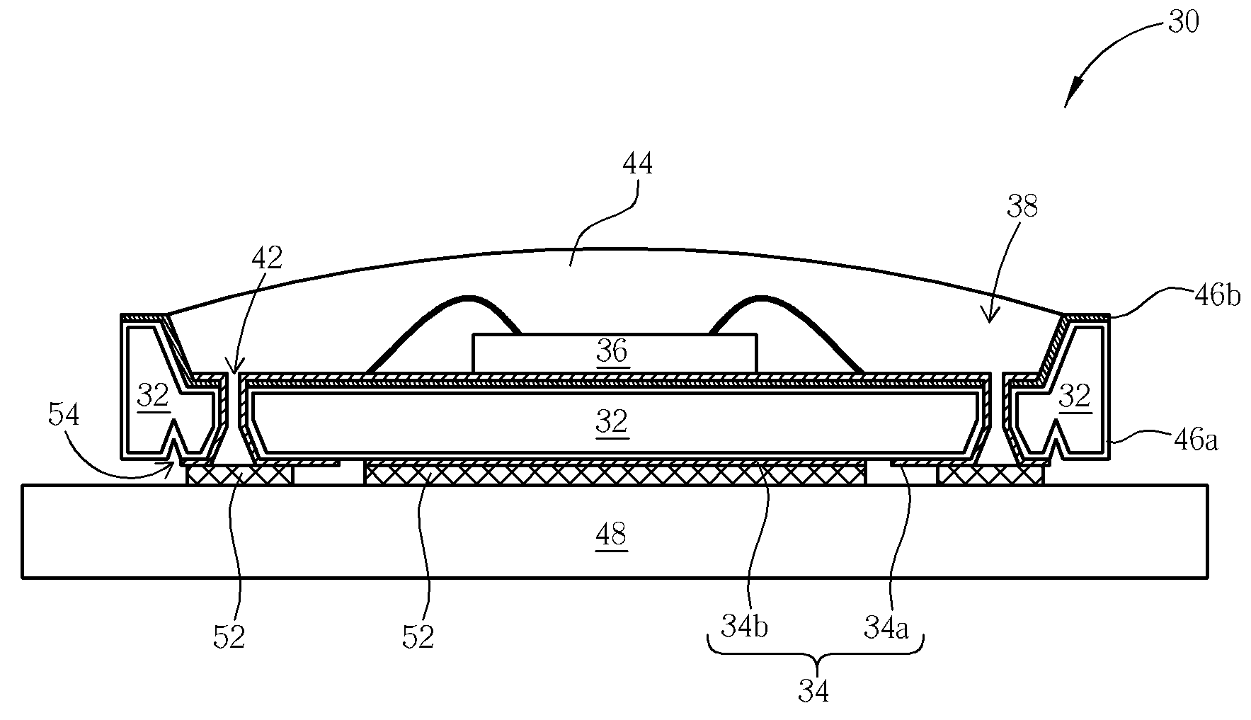 Si-substrate and structure of opto-electronic package having the same