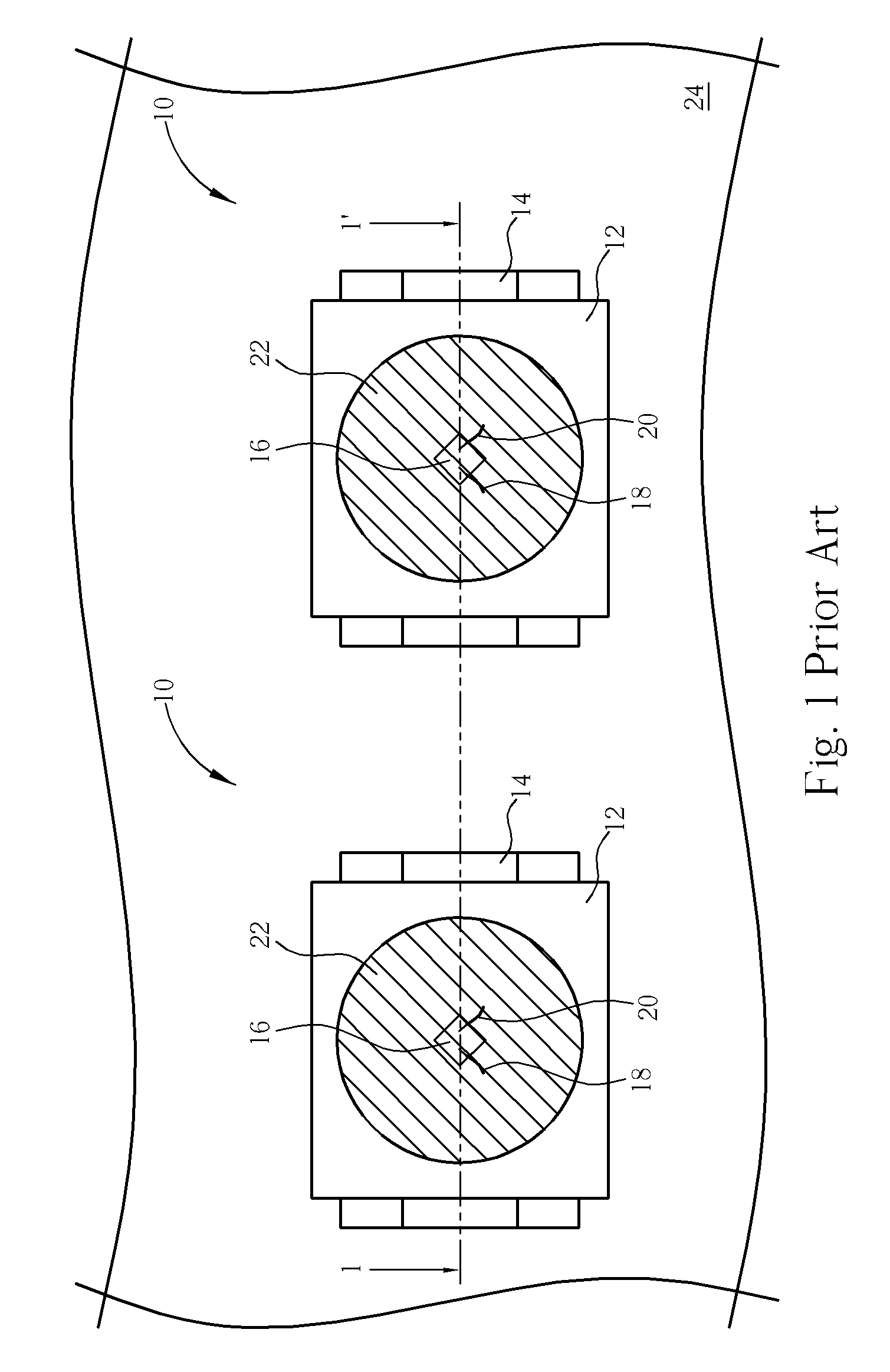 Si-substrate and structure of opto-electronic package having the same