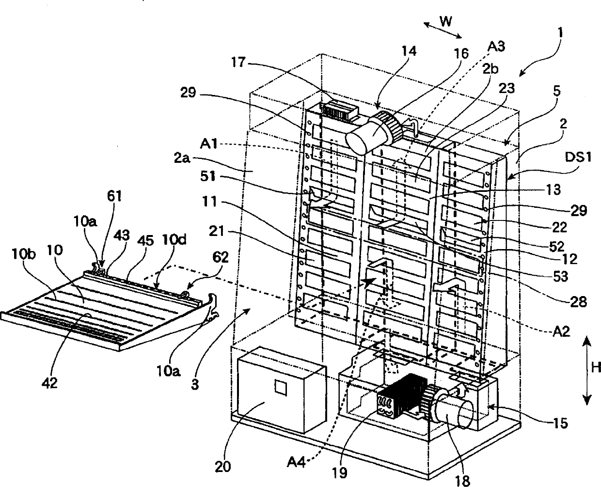 Duct system and receiving device