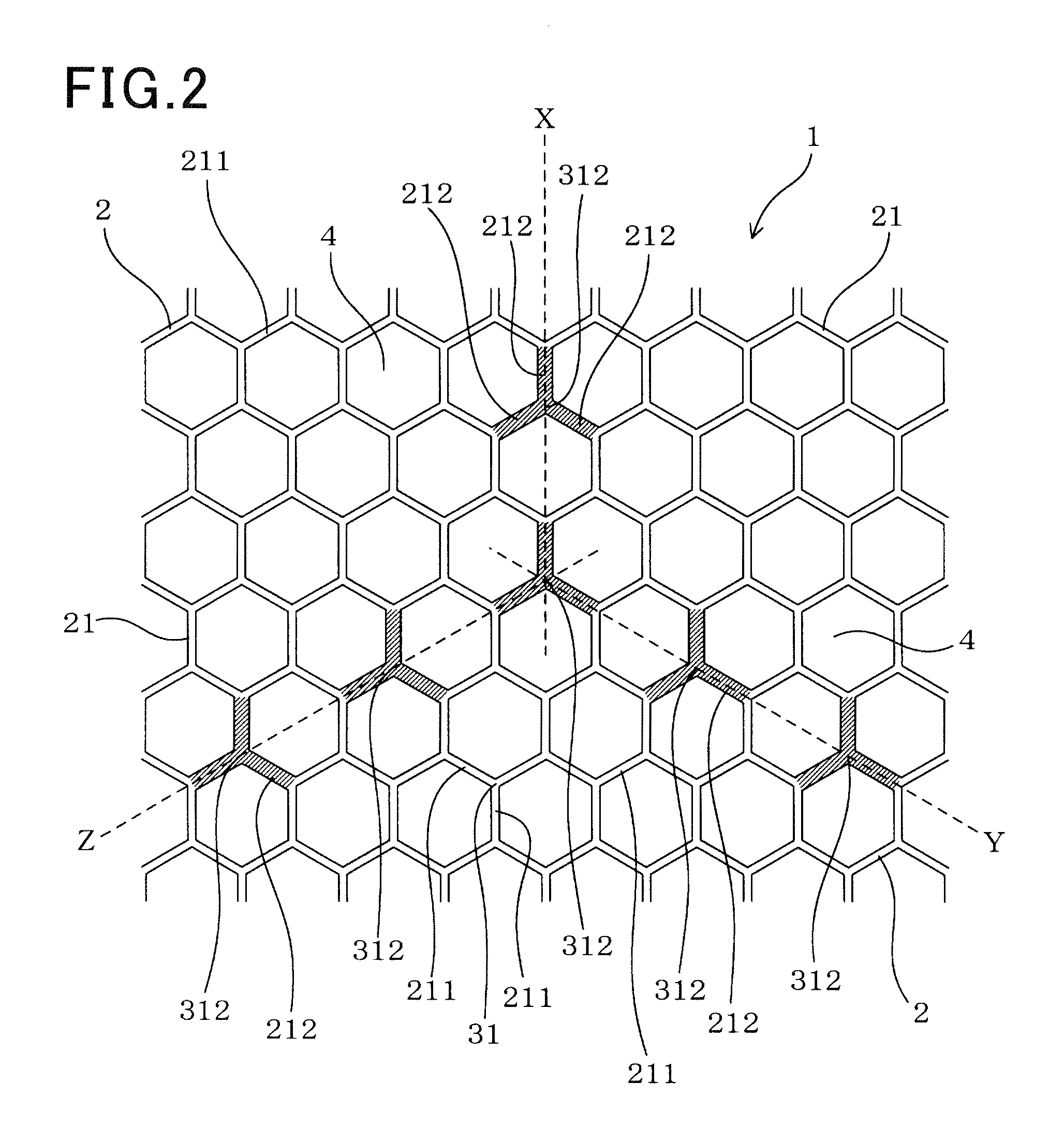 Honeycomb structure