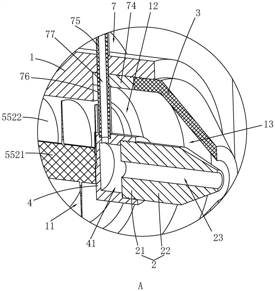 Rubber tube extrusion device and method