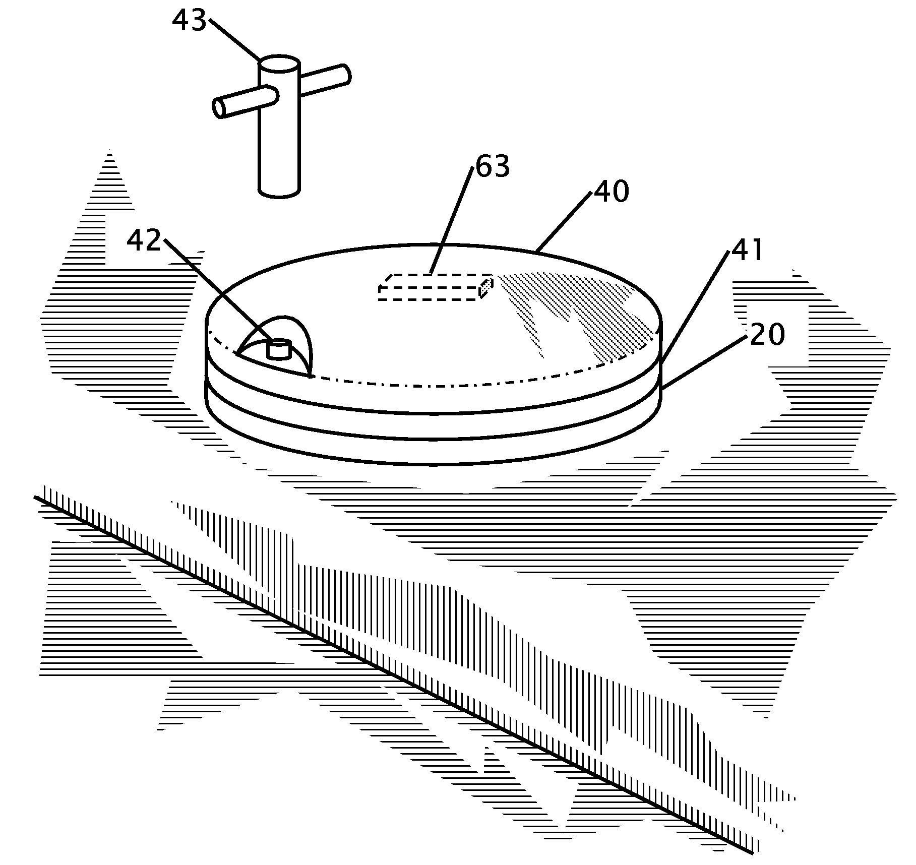 Adaptable water connection for fire fighting equipment and connection device