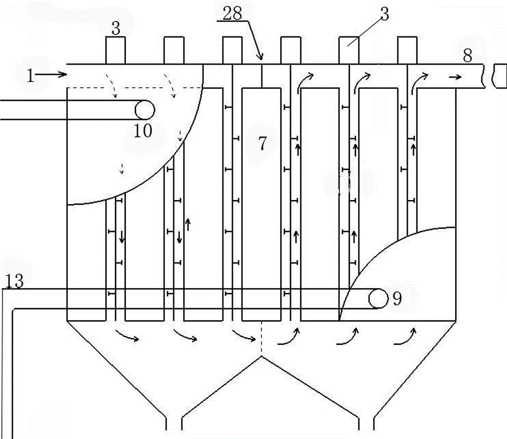 Industrial tail gas purification treatment and haze prevention device