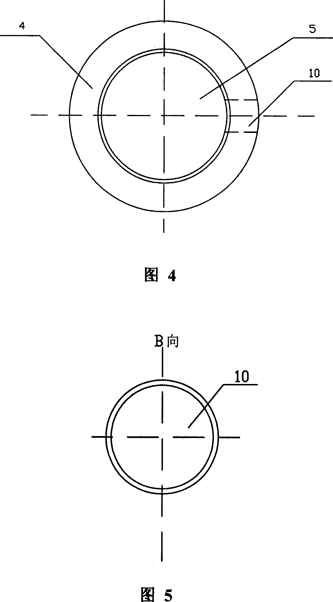 L-shaped extrusion device for producing ultra-fine crystal block body material