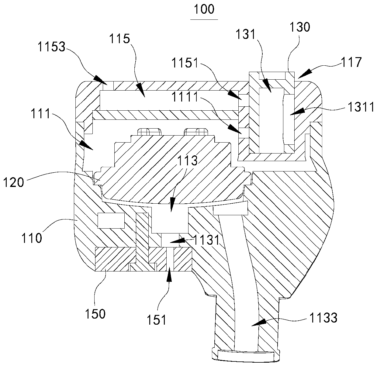 Multistage tuning earphone and audio-visual equipment