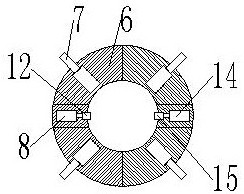 Automatic test device for idling test run of water-turbine generator set