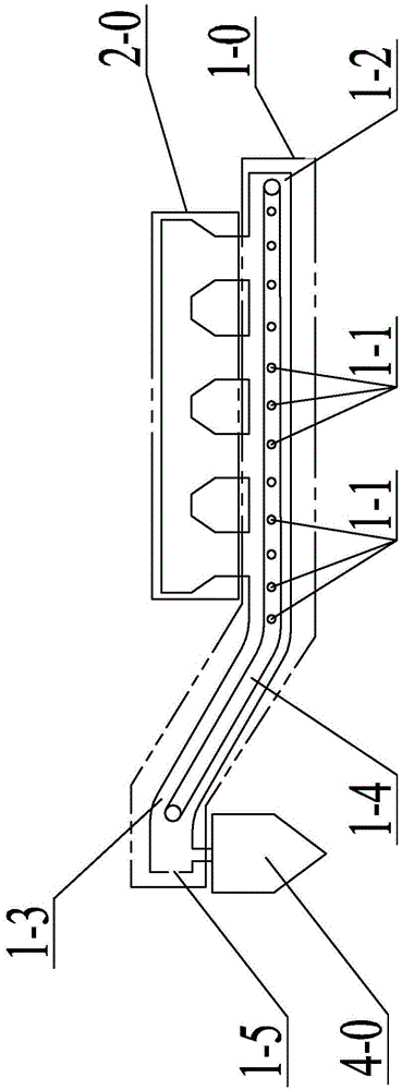 Dry-type deslagging system capable of adjusting cooling air