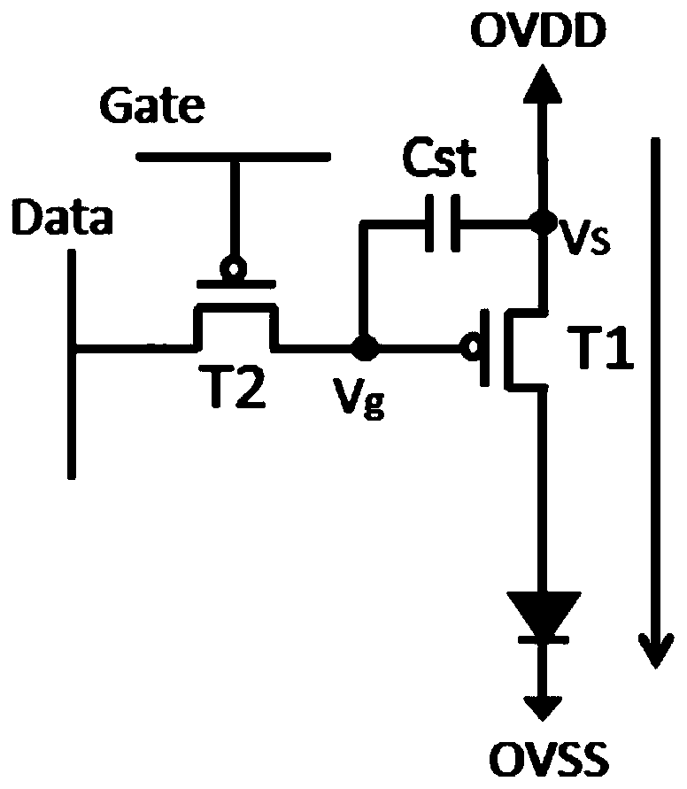 OLED pixel driving circuit, OLED display panel and driving method