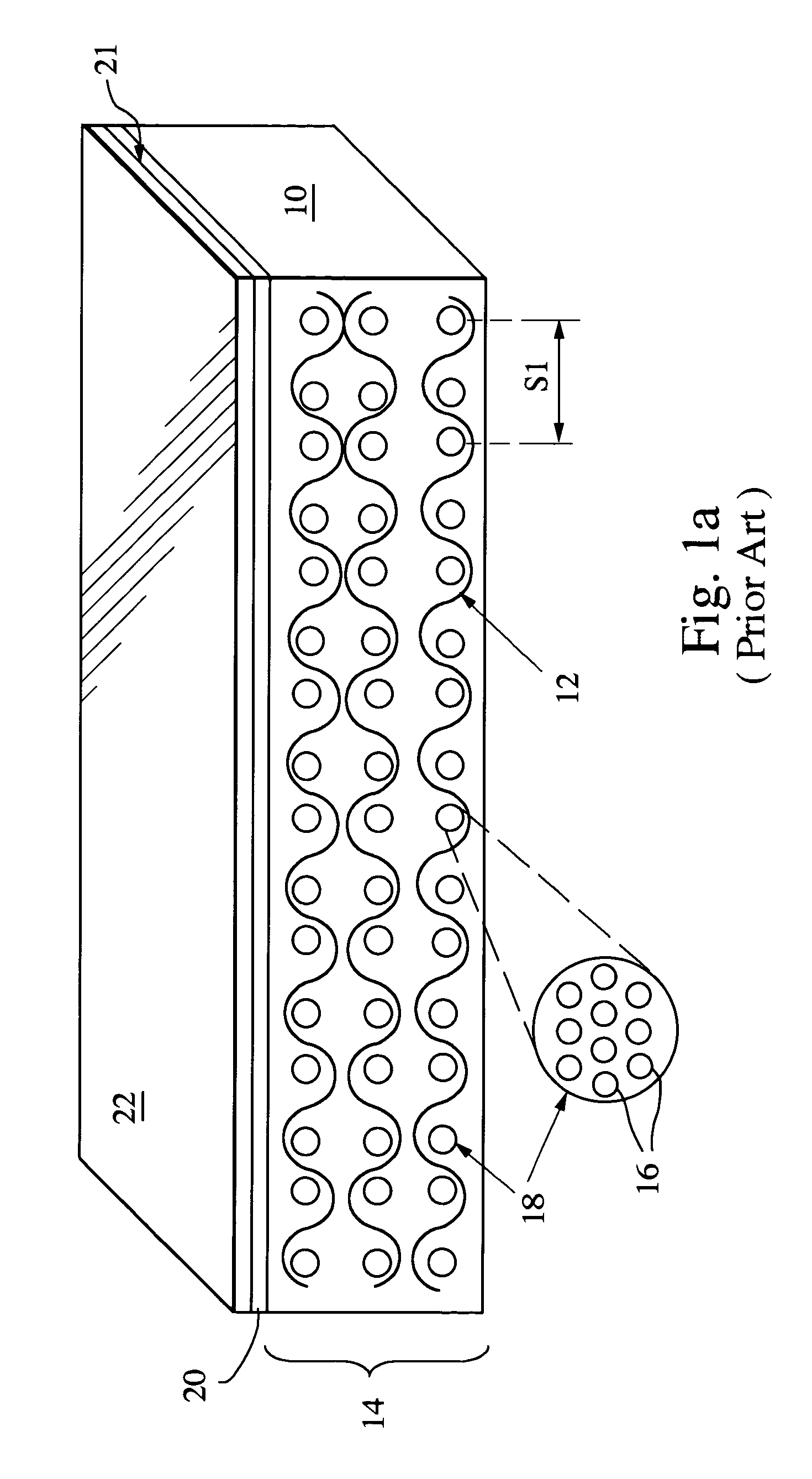 Print through elimination in fiber reinforced matrix composite mirrors and method of construction