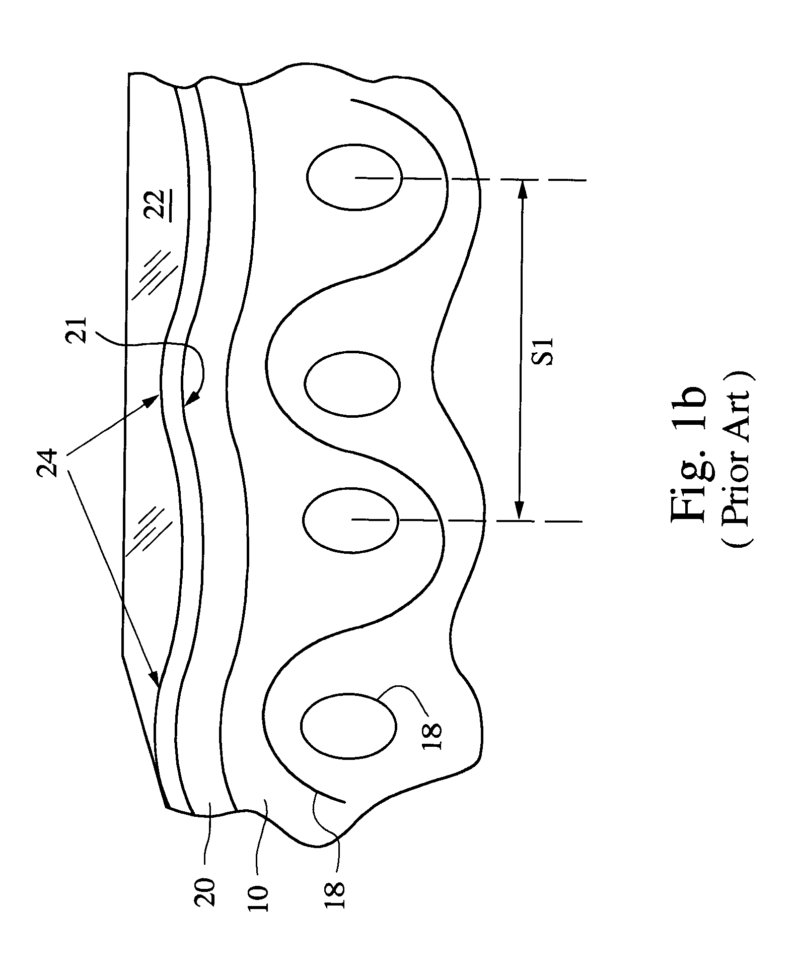 Print through elimination in fiber reinforced matrix composite mirrors and method of construction