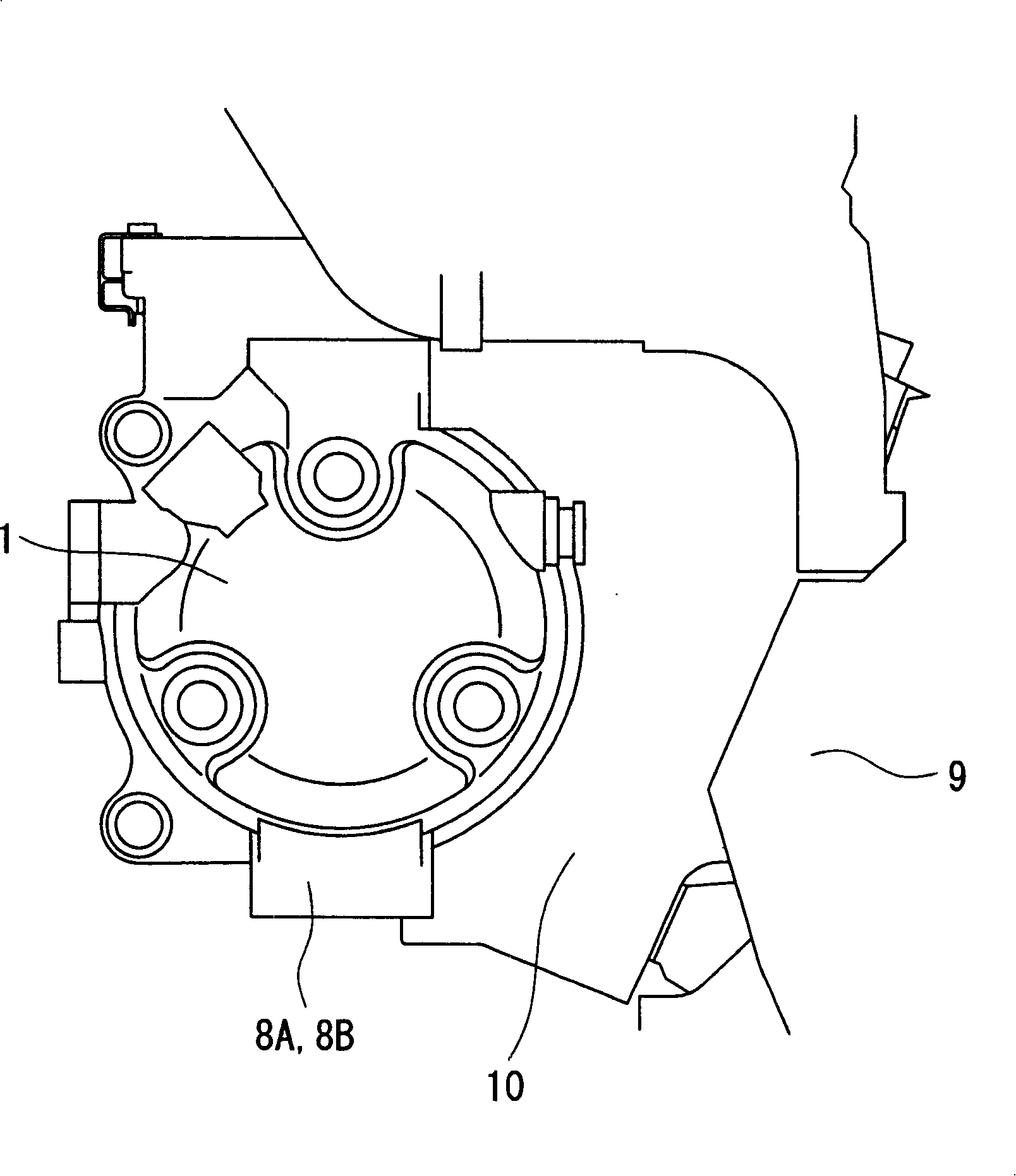 Inverter-integrated electric compressor