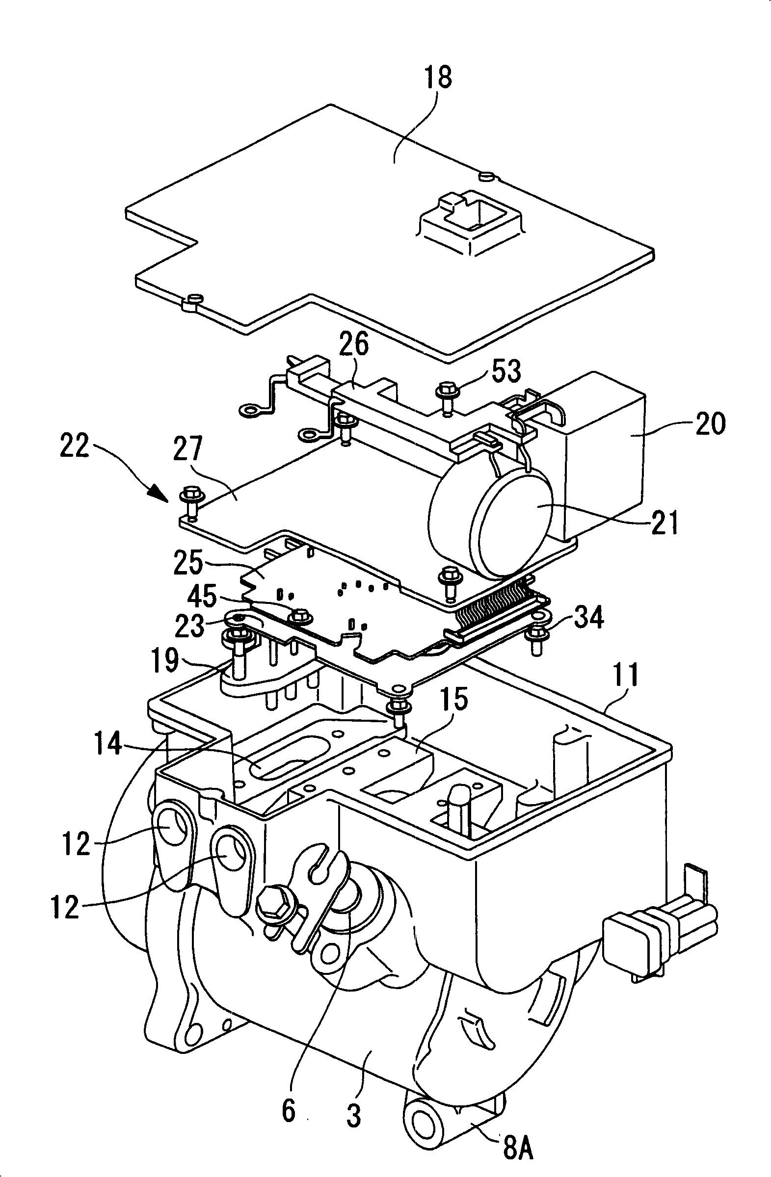 Inverter-integrated electric compressor