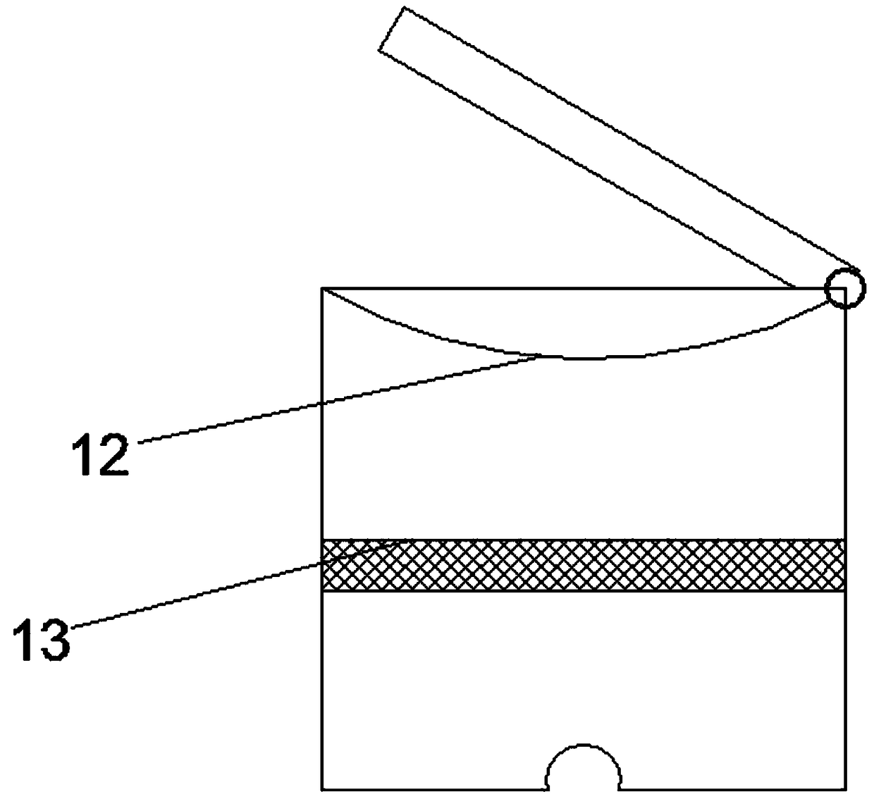 Extraction device for nutrient components of Chinese herbaceous peony seed oil