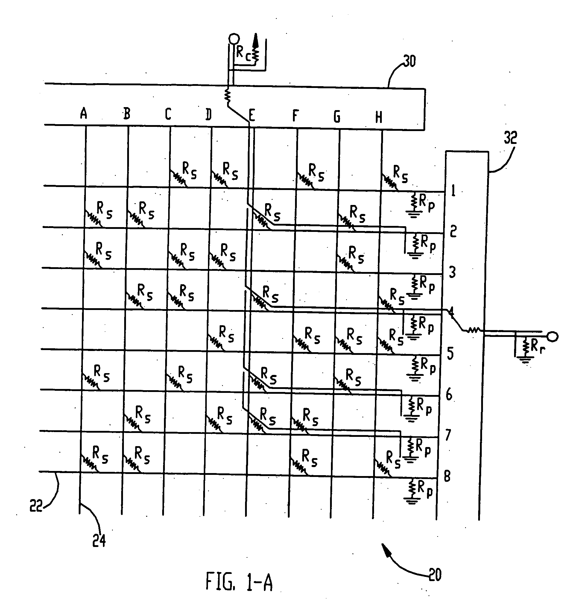 Fingerprint sensors using membrane switch arrays