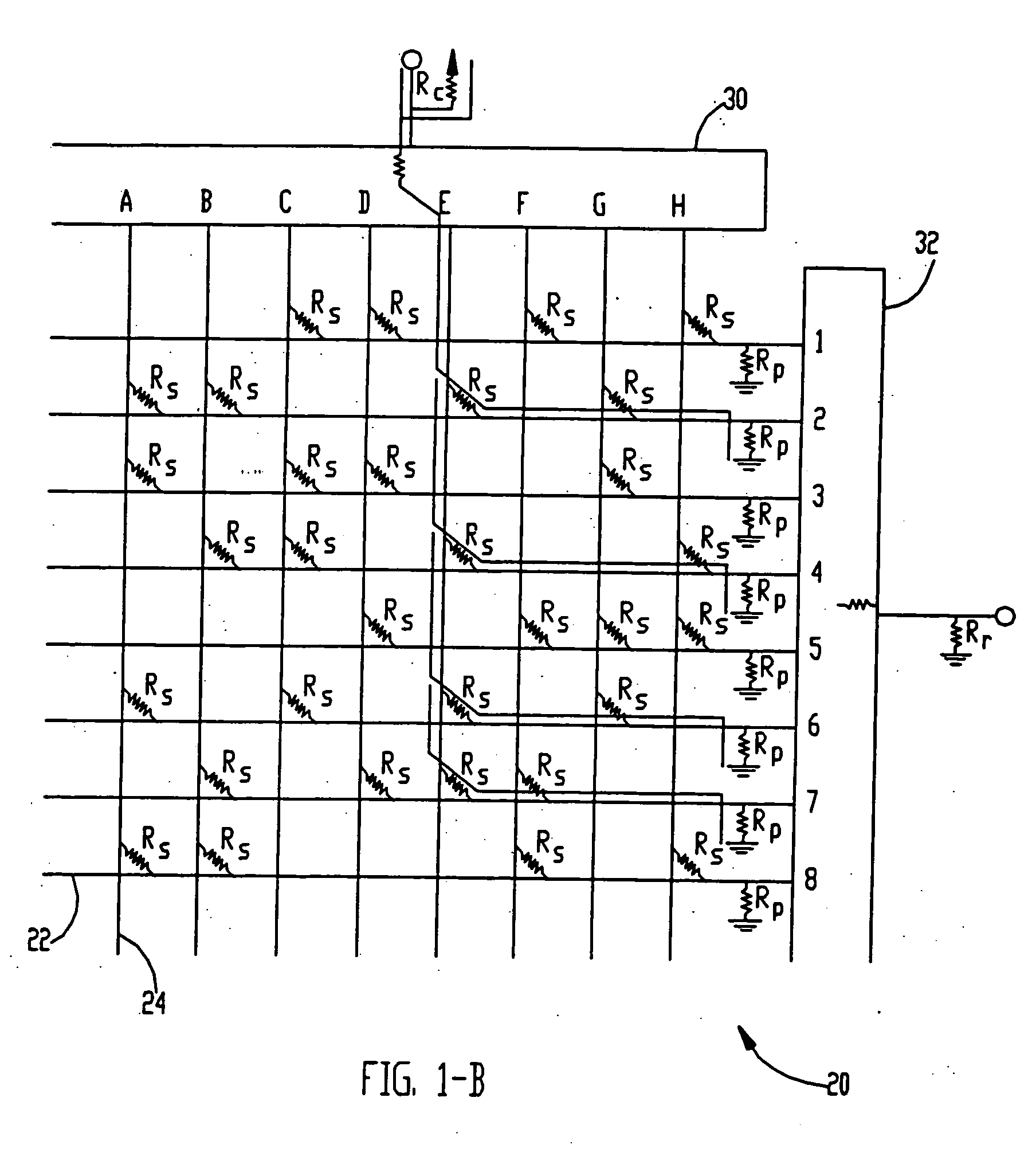 Fingerprint sensors using membrane switch arrays