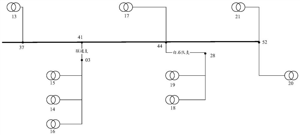 GIS-based power distribution network line loss data acquisition method and related device