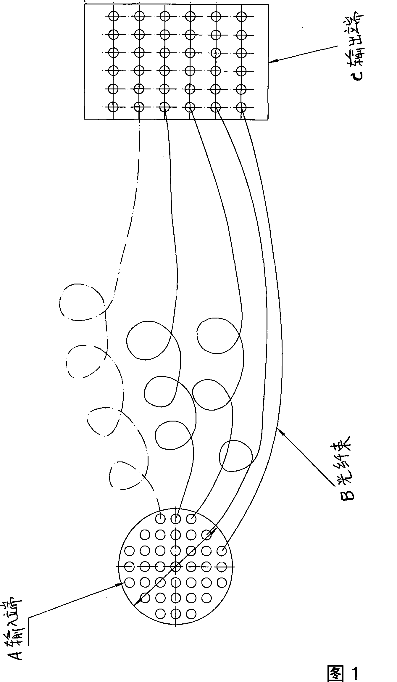 Measurement method for photoelectric image gating light-valve shutter time calibration and device thereof