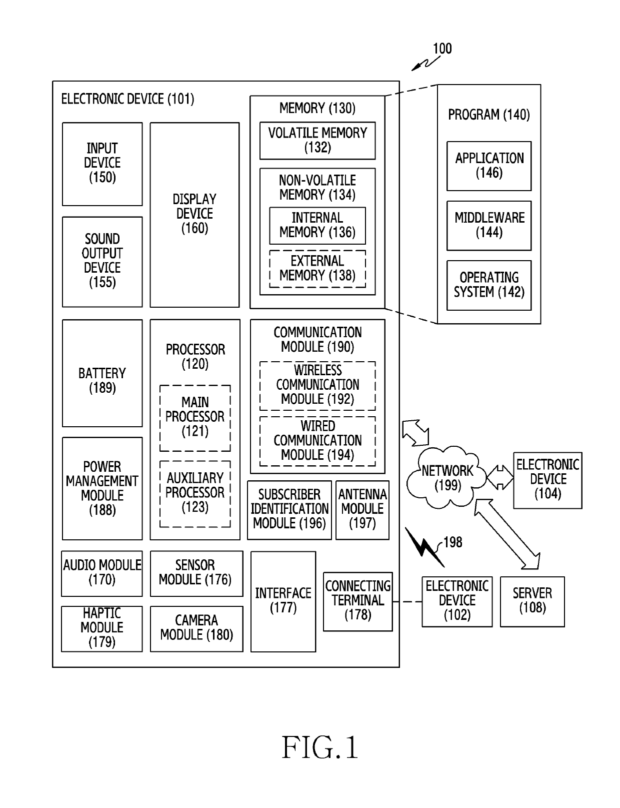 Electronic device including movable flexible display