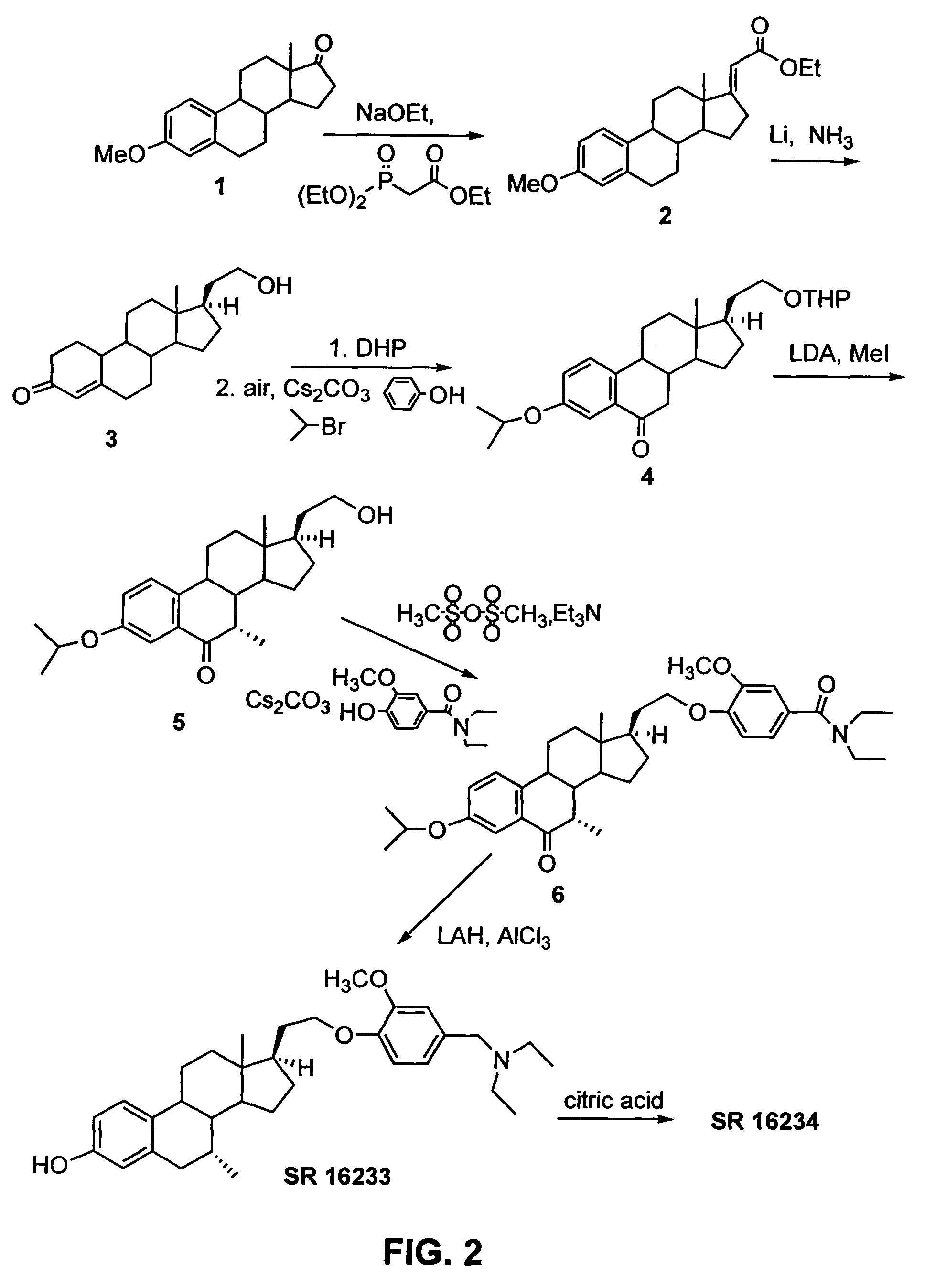 Synthesis of anti-estrogenic and other therapeutic steroids from 21-hydroxy-19-norpregna-4-en-3-one