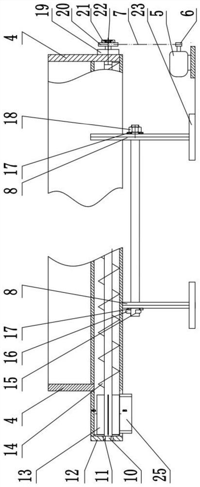 Livestock feeding trough capable of preventing feed waste and fallen feed collecting method thereof