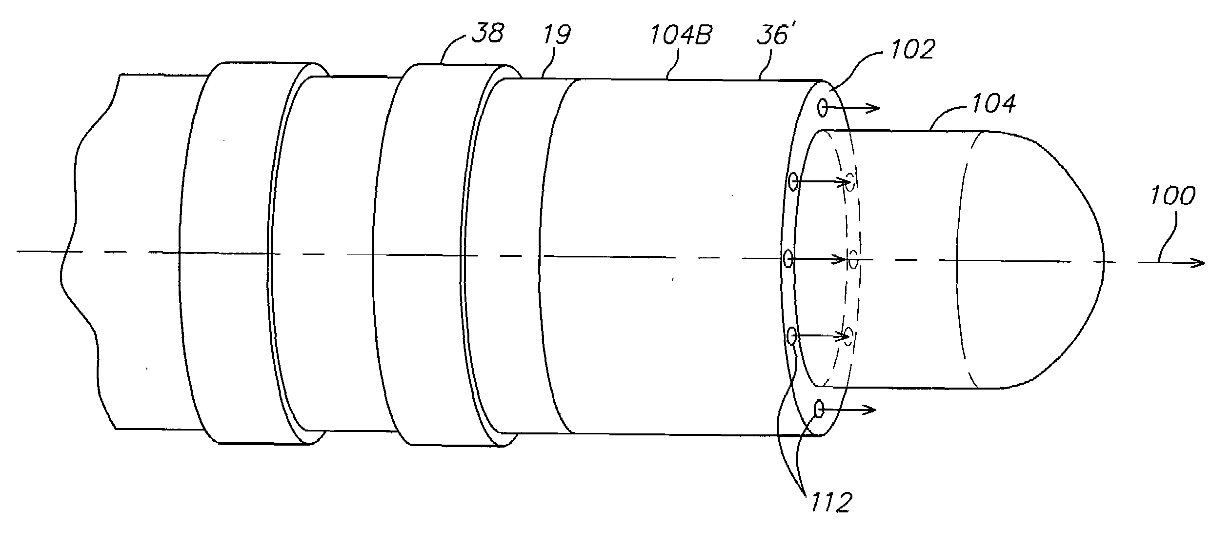 Ablation catheter with improved tip cooling