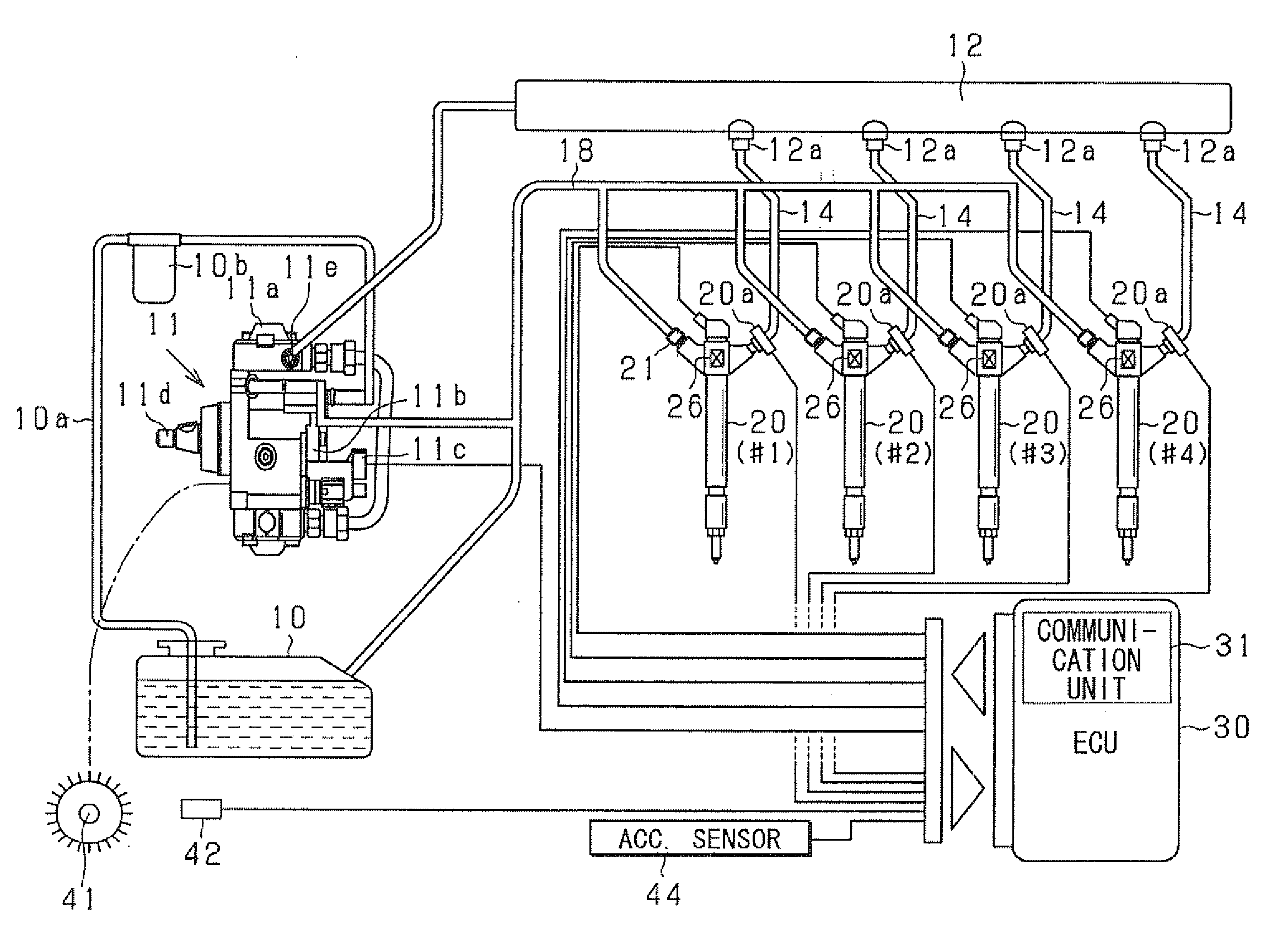 Fuel injection device and method for examining the same