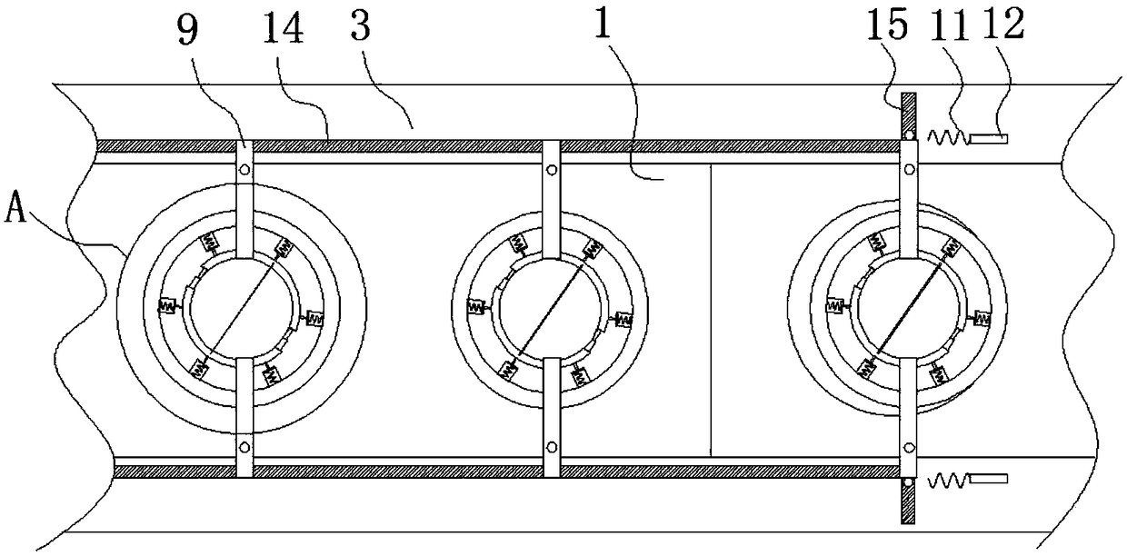 Refractory castable conveying device