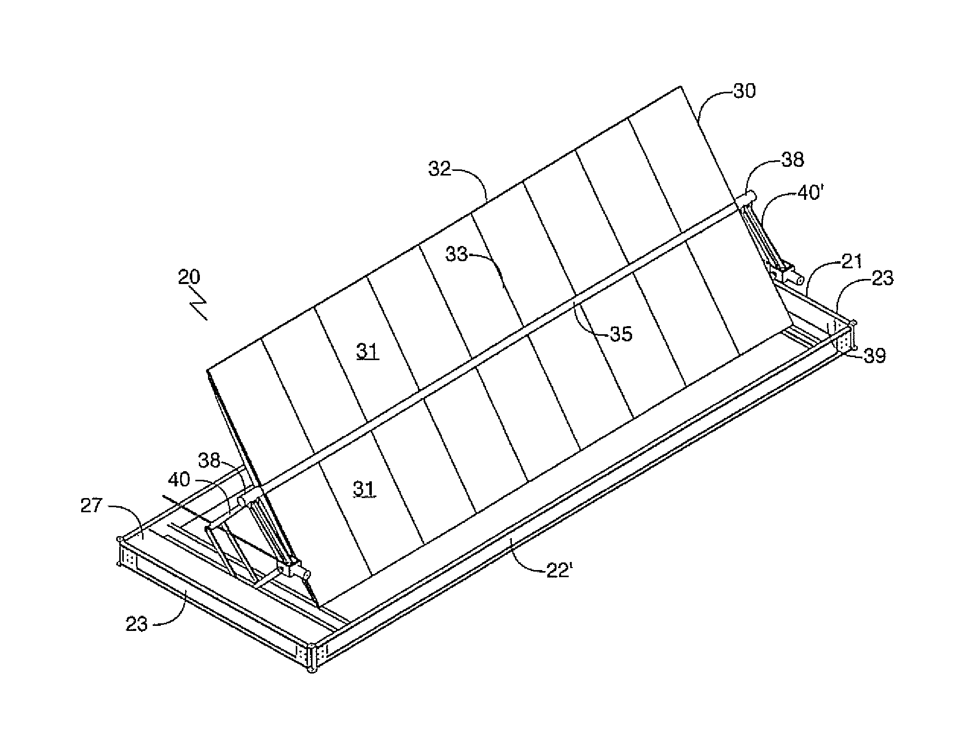 Transportable solar power system