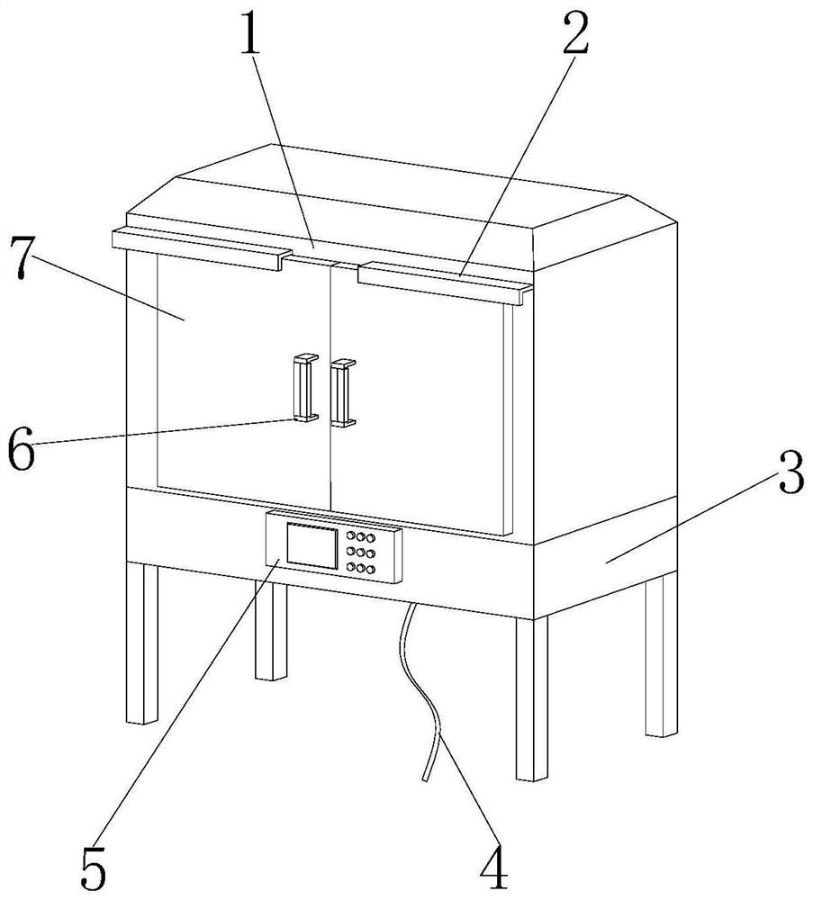 PVC glove production device