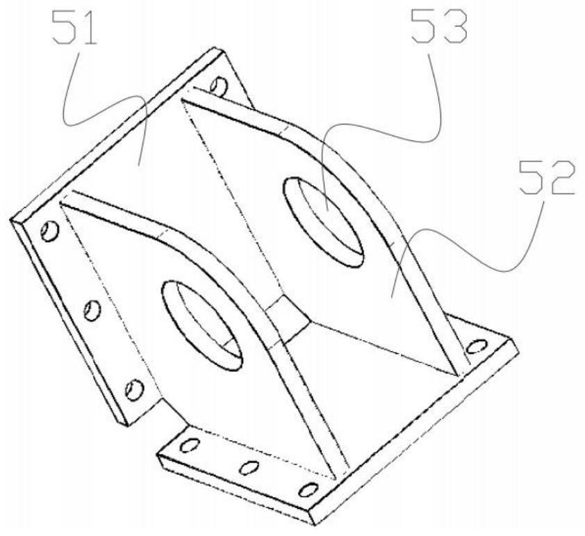 Aerial fixed type ground overturning platform