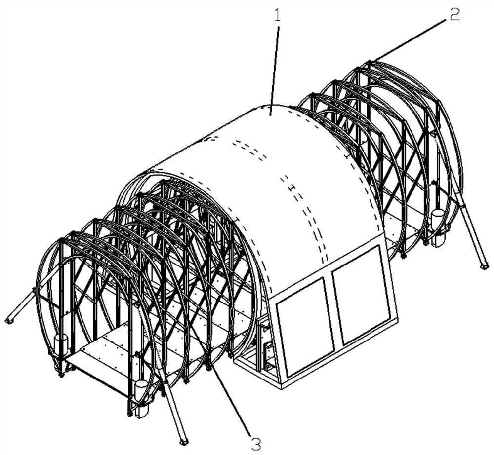 A remote mobile corridor bridge