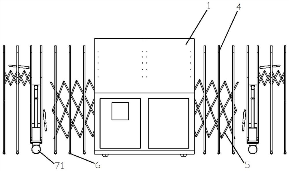 A remote mobile corridor bridge