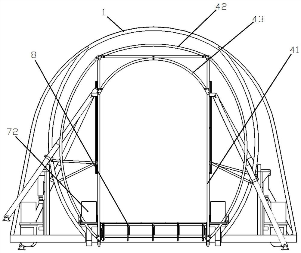 A remote mobile corridor bridge