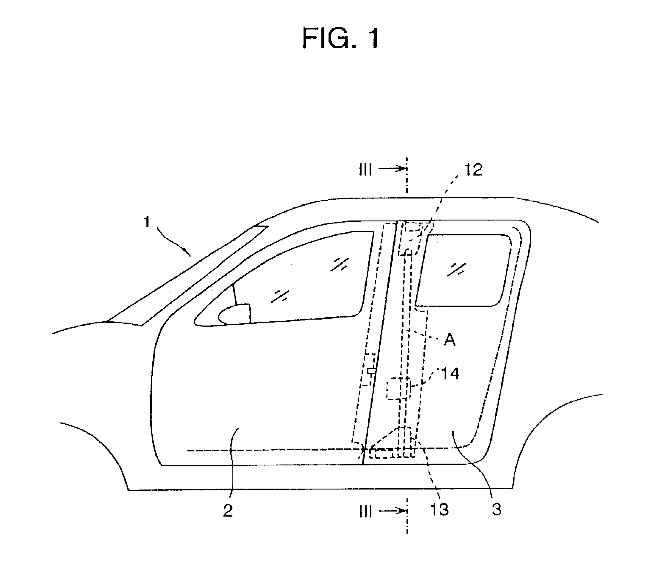 Double door construction for vehicle