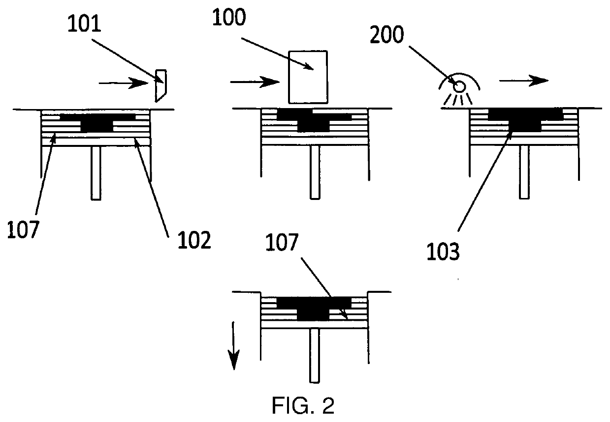 Integrated print head maintenance station for powder bed-based 3D printing