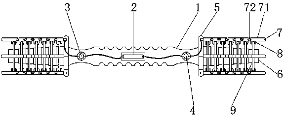 Dumbbell capable of rapidly adjusting self weight