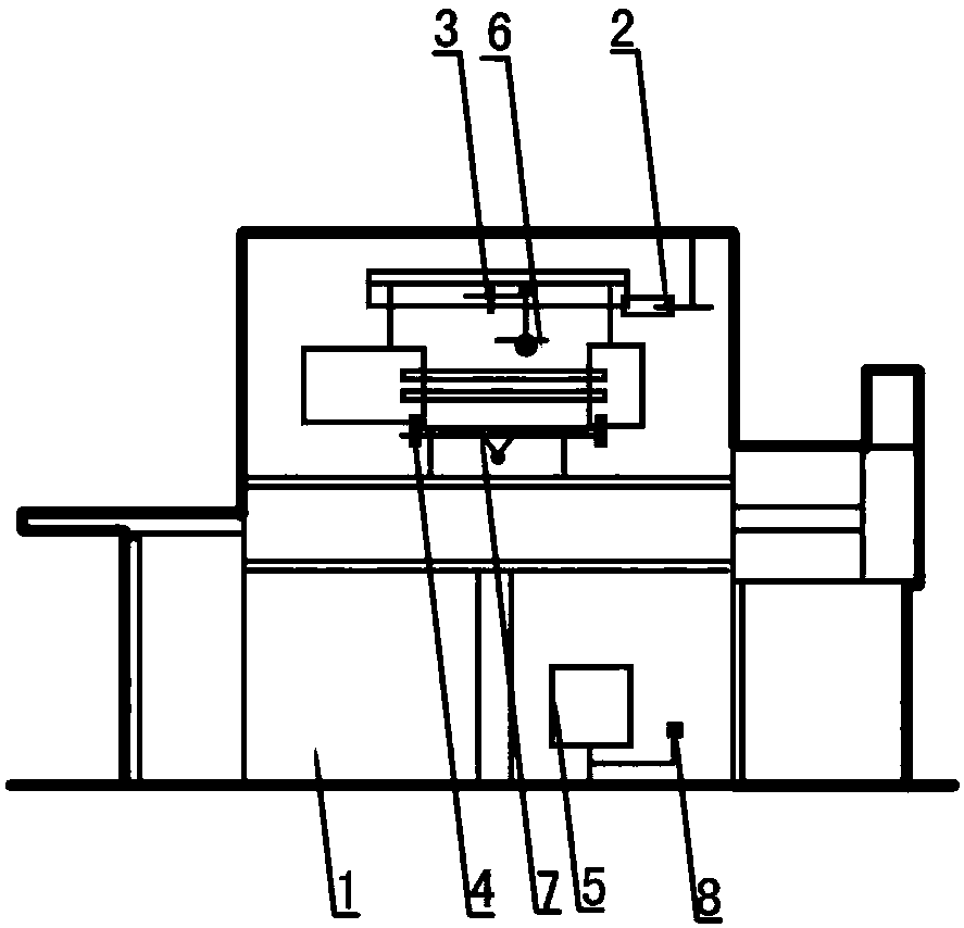 Sliding seat stroke adjusting and micro-moving auxiliary assembly for operating of screen printing machine