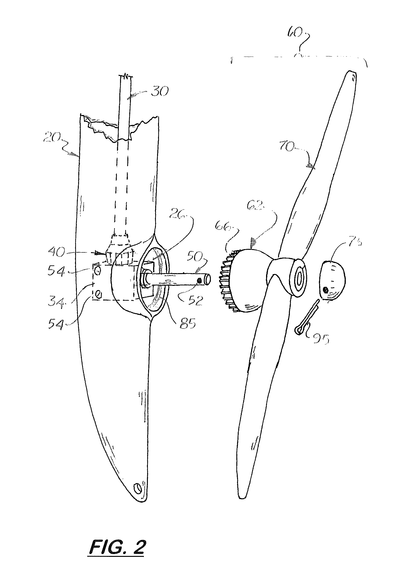 Lightweight outboard electric motor system