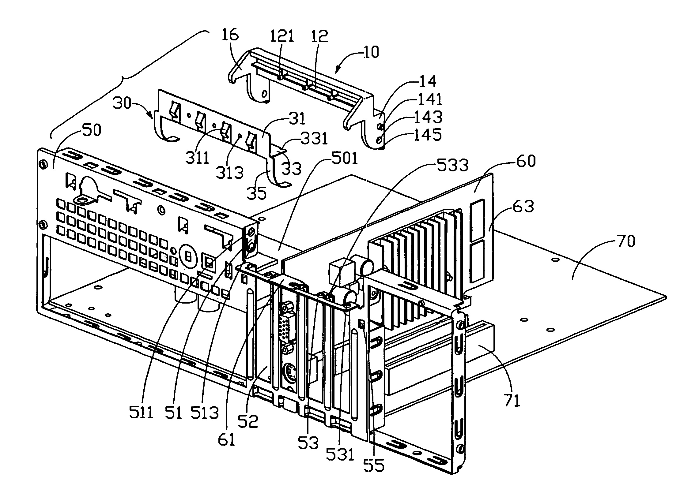 Expansion card retention apparatus